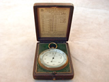 1920's Rare Negretti & Zambra box model Weather Forecaster 